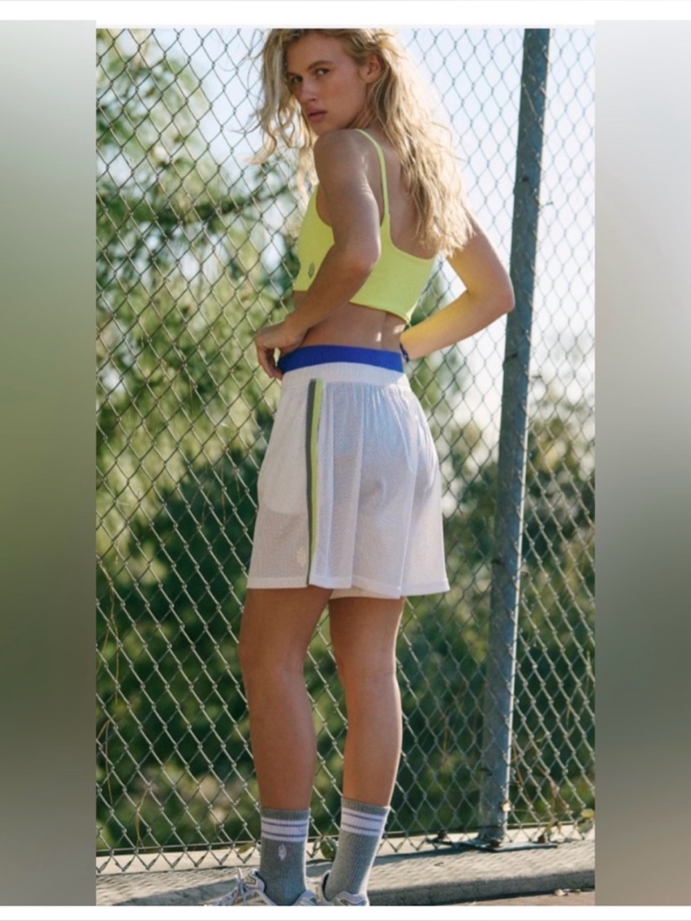 FP Movement by Free People When in Venice Mesh Shorts